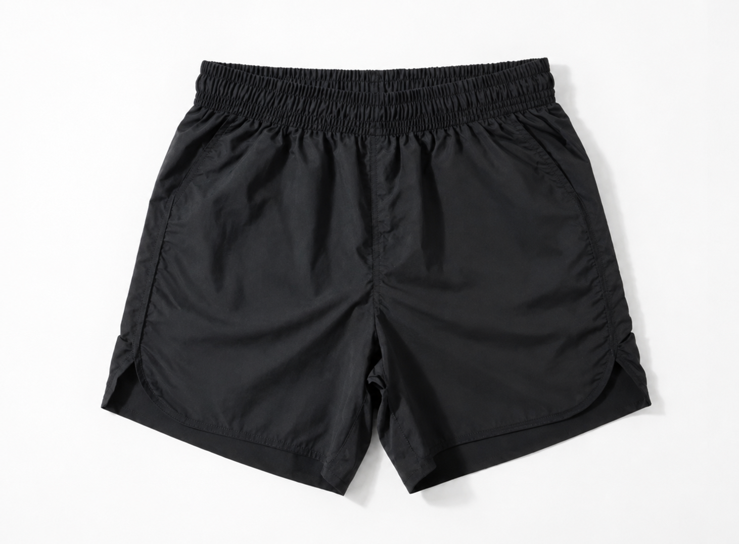 Black gym shorts manufacturer Sialkot Pakistan - custom OEM private label